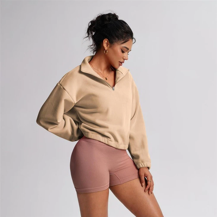 Fleece Half Zip Womens3